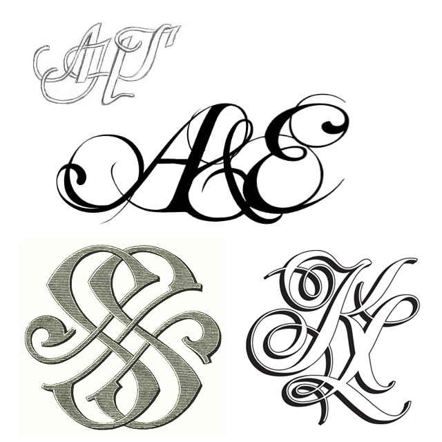 7879917 Монограмма алфавита все буквы и цифры можно найти на этой диаграмме