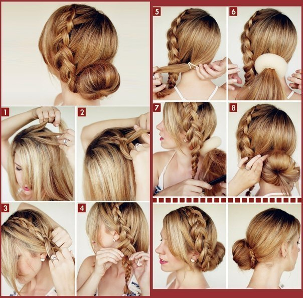 تسريحات الشعر الجميلة للفتيات في 1 سبتمبر - صور وتعليمات